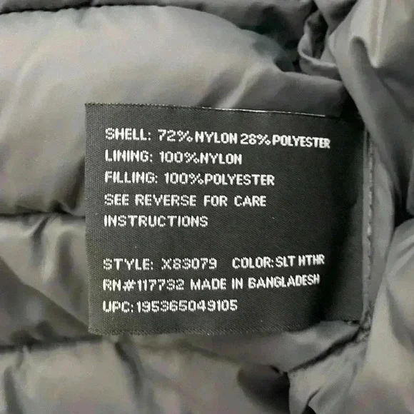 ZEROXPOSUR Women’s Gray Puffer Jacket Size L - Picture 10 of 14